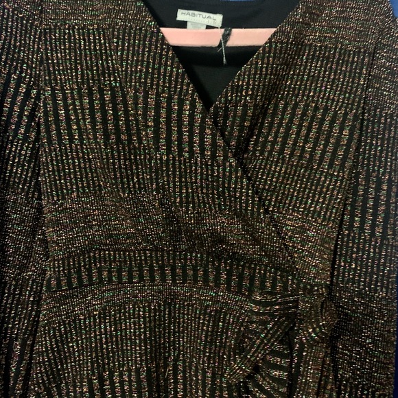 Girls size 6X sparkly dress. - Picture 6 of 7